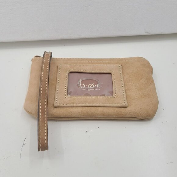 B.O.C. Born Concept Womens Wristlet Beige Zip Style RN# 100622 EUC #N - Picture 4 of 6